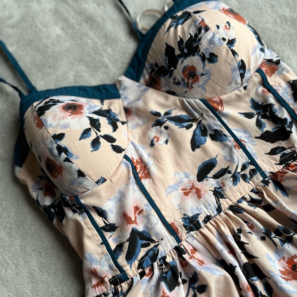 Band of Gypsies Floral Mini Dress